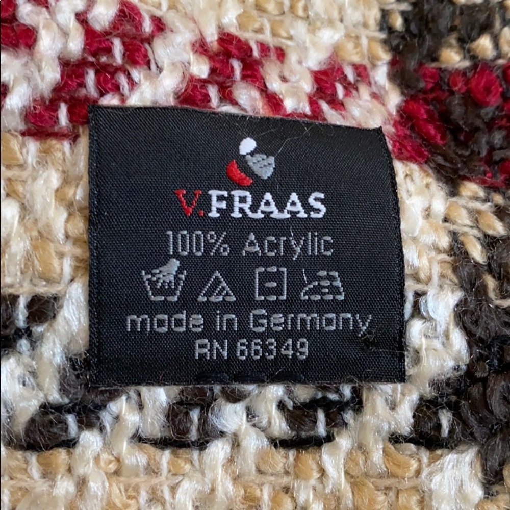 BRAND NEW—Checked Pattern Infinity Scarf - Picture 3 of 3